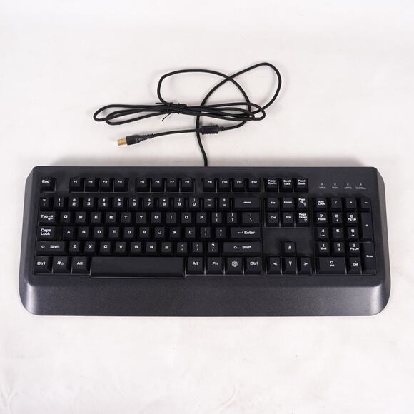Onn RGB Mechanical Wired Gaming Keyboard Computer Keypad Input Black - Picture 1 of 9